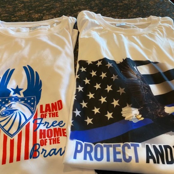 huge BUNDLE 10 * PATRIOTIC Military Police APPRECIATION * 3Ts- 2prSOX- 2bags ++ - Picture 3 of 9